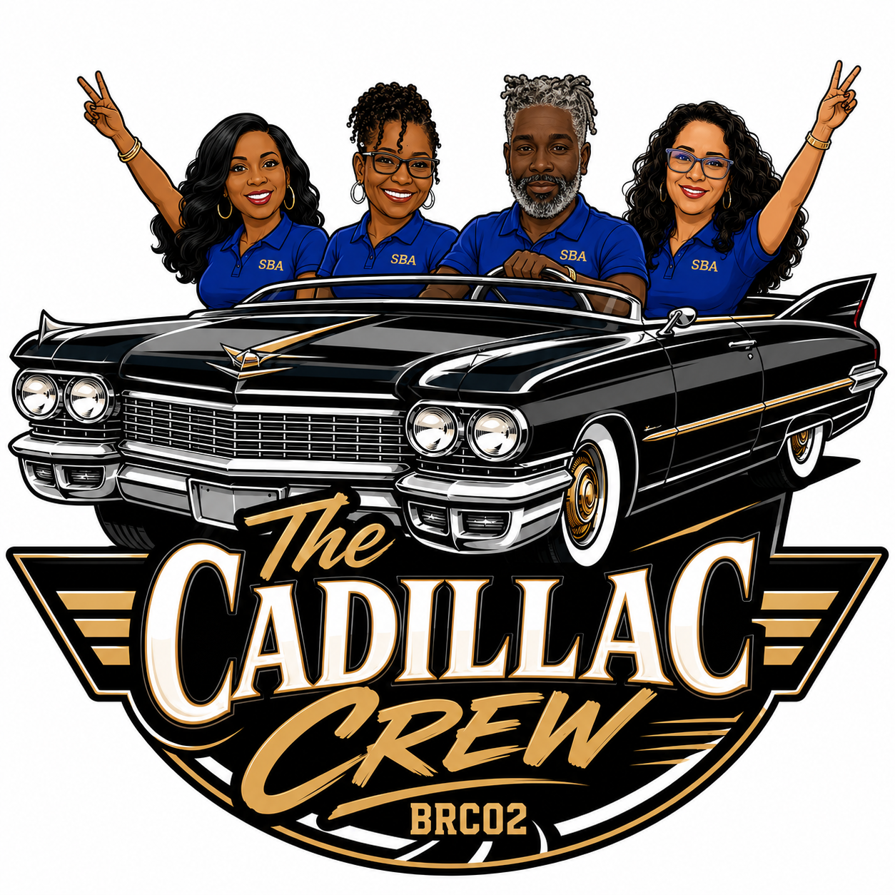 The Cadillac Crew BRC02 logo